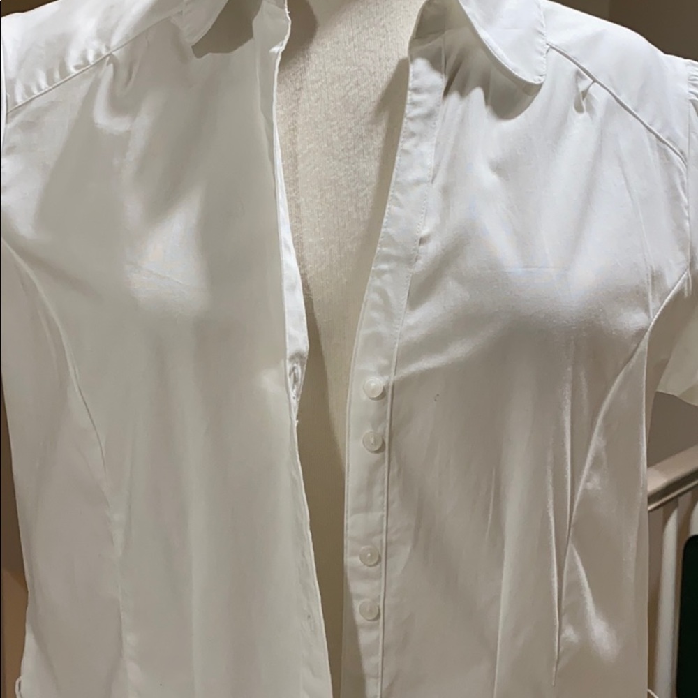 Basic white top - Picture 2 of 8